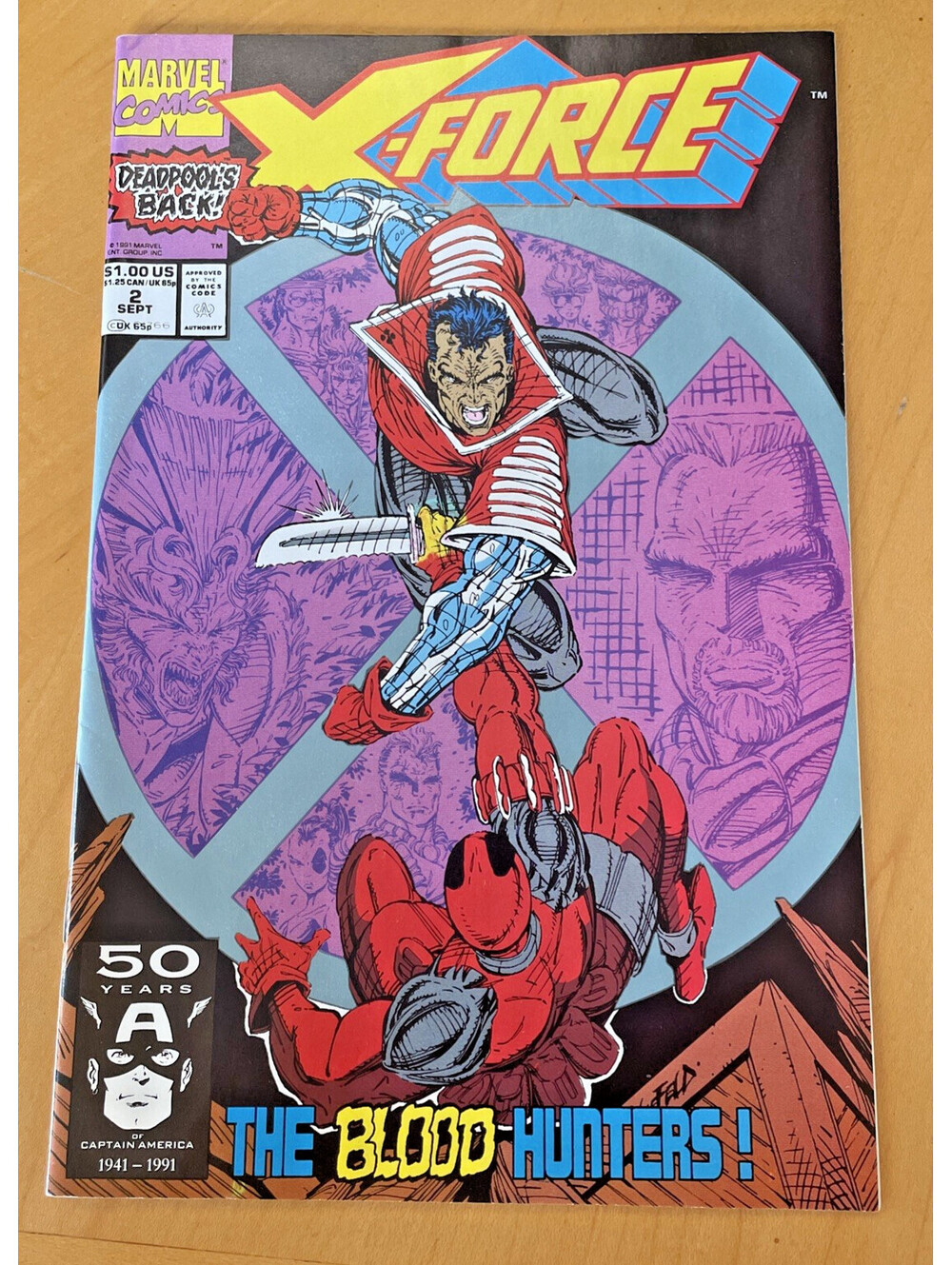 X-Force #2 (Marvel Comics September 1991) NM